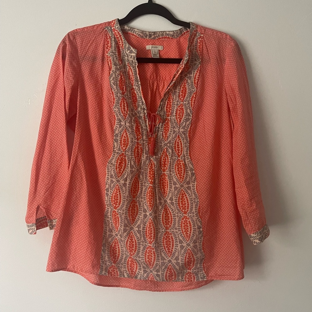 J. Crew women’s size 8 top.